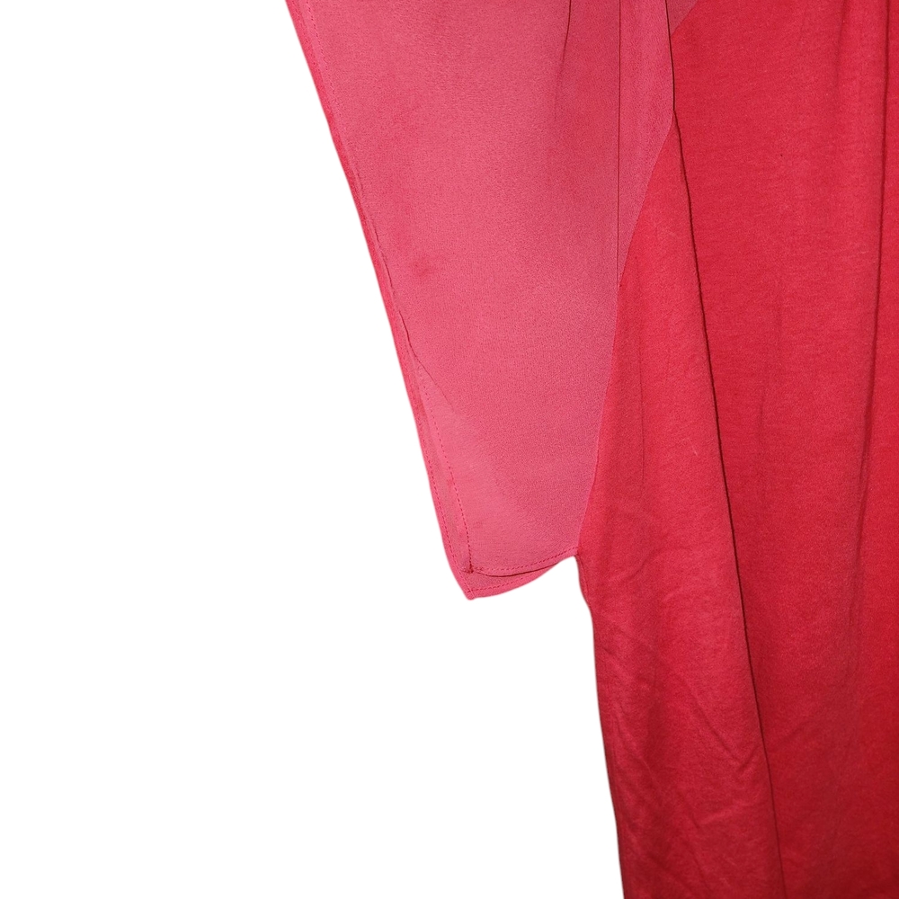 2/30 Michael Kors Pink Blouse - Picture 3 of 4